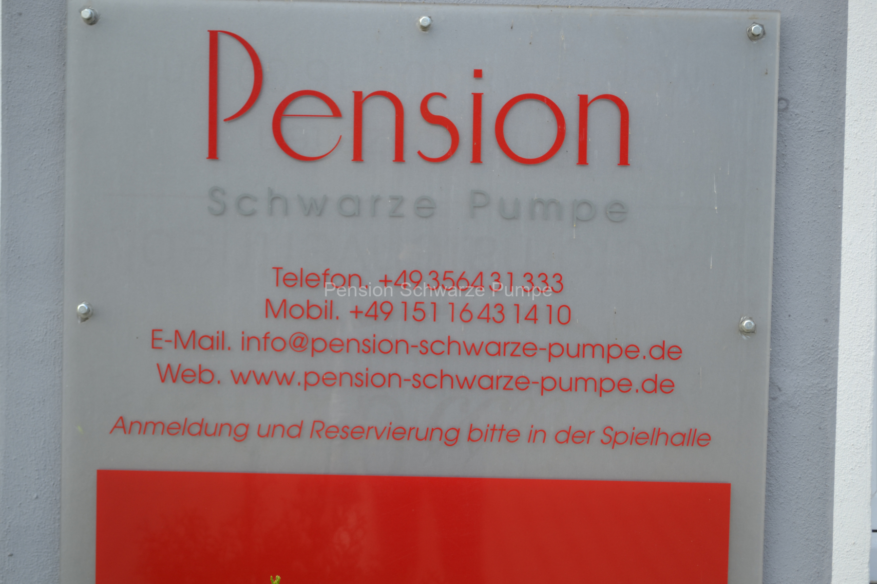 Terrasse – Pension Schwarze Pumpe